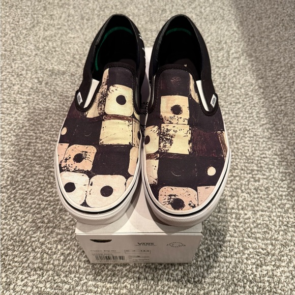 Vans A Tribe Called Quest Black Slip On Skate Shoes